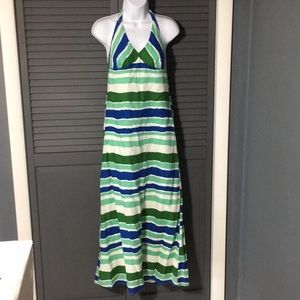 Old navy maxi S  cotton stripe dress